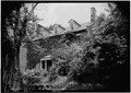 Historic American Buildings Survey Charles E. Peterson, photographer June 14, 1942 VIEW FROM SOUTHEAST - Henry Foxhall House, 3123 Dumbarton Street, Northwest, Washington, District of HABS DC,GEO,54-1