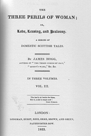 Hogg Three Perils Woman title page