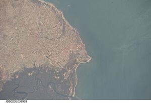 ISS023-E-38963 - View of The Gambia