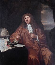 Jan Verkolje - Antonie van Leeuwenhoek
