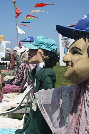 Joe's Scarecrow Village near Cheticamp, Nova Scotia