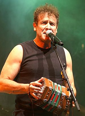 Clegg singing and playing concertina