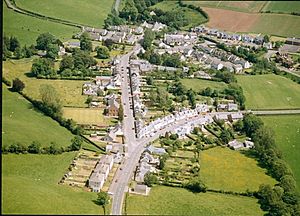 Kirkmichael village from the air - geograph.org.uk - 992794.jpg