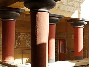 Knossos Großes Treppenhaus 04