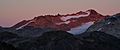 Kololo Peaks alpenglow