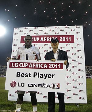 LG Cup Africa 2011 Best Player