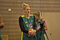 Lauren Jackson at day two of the Opals camp