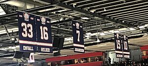 Linkoping HC retired jerseys