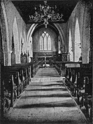 Llantrisant Church interior