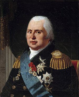 Louis XVIII in 1814