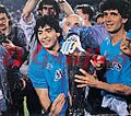 Maradona napoli uefa cup