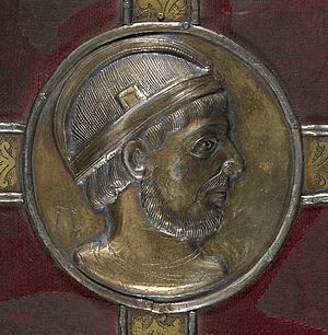 Medallion of Lothair, from the Lothaire Psalter