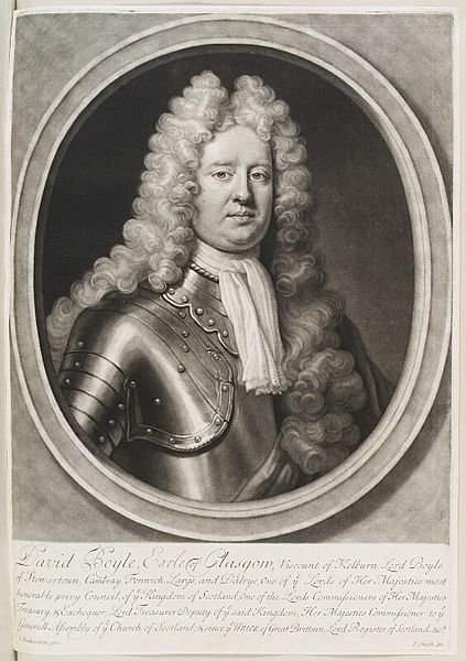 Mezzotint of David Boyle