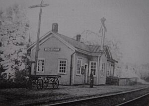 Midlothian Train Station, late 1940s