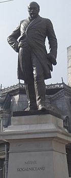Mihail Kogalniceanu Bucharest statue