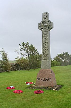 Monument to the casualties of HMS Vanguard. - geograph.org.uk - 529934