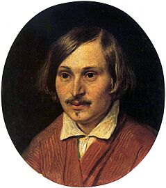 N.Gogol by A.Ivanov (1841, Russian museum) 2