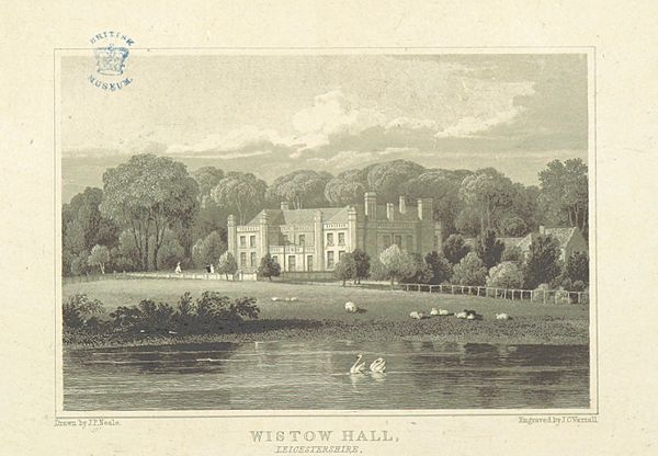 Neale(1818) p2.270 - Wistow Hall, Leicestershire