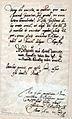 Oldest manuscript of Comenius