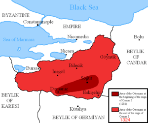 Osman I area map