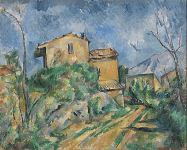 Paul Cézanne - Maison Maria with a View of Château Noir - Google Art Project