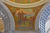Pendentive - Father Escalante Discovers Utah Lake, 1776 - Utah State Capitol