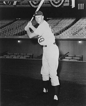 Portrait of the baseball player Frank Howard ca1960 (cropped)