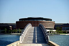 Qiushi Auditorium at Haining Campus, ZJU