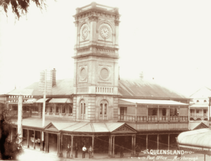 Queensland State Archives 2241 Post Office Maryborough c 1897