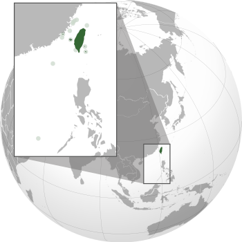 ROC Taiwan (orthographic projection).svg