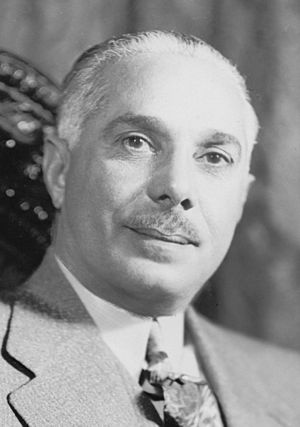 Rafael L. Trujillo en la silla presidencial (cropped).jpg