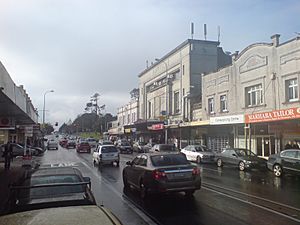 Riding Into Balmoral Town Centre From South III.jpg