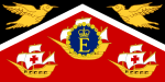 Royal Standard of Trinidad and Tobago (1962–1976)