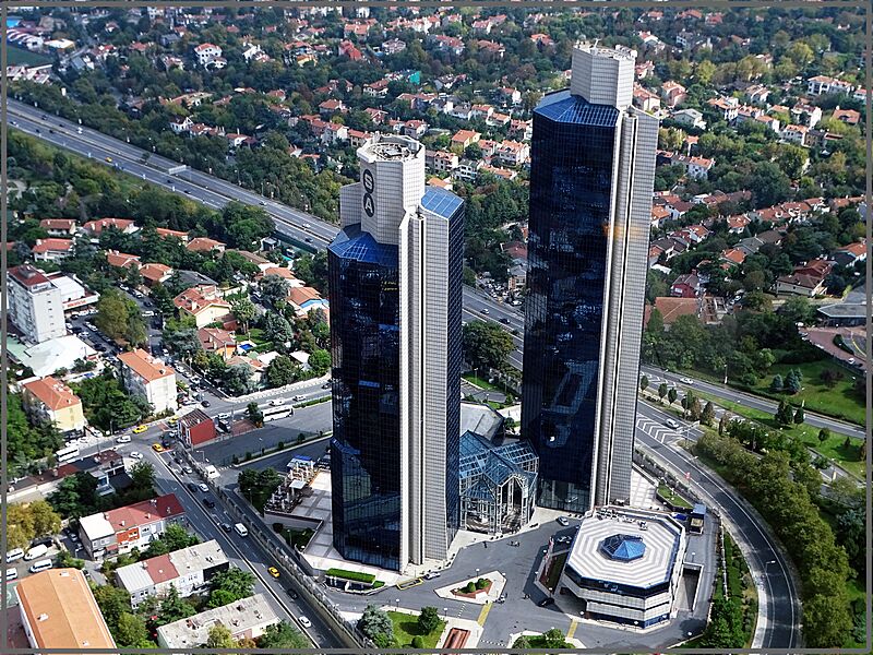 Sabancı Center from Istanbul Sapphire