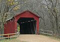 Sandy creek covered bridge 02