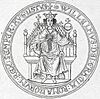 Seal of William II of Holland, King of the H.R. Empire.jpg