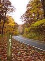 Shenandoah SkylineDrive Milemarker103 FallColors