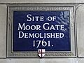 Site of Moor Gate (City of London)