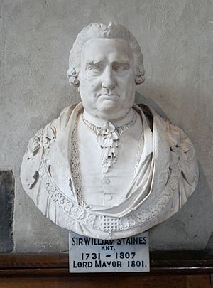 Staines Bust in the Church of Saint Giles-without-Cripplegate (01)