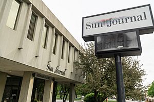 Sun-Journal office, Lewiston, Maine