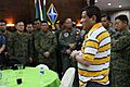 Talk to Troops at 4th Infantry Division HQ 6
