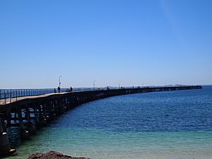Tanker Jetty, Esperance, Western Australia, Jan2013