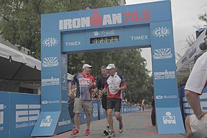 Team 'Generally Speaking' finishes the IRONMAN (8054271680)