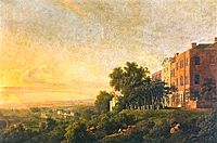 The Terrace, Richmond Hill ,overlooking the river Thames c.1775
