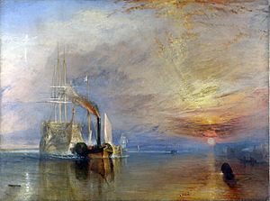 Turner, J. M. W. - The Fighting Téméraire tugged to her last Berth to be broken
