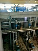 Ultrafiltration system at Bedok NEWater Factory