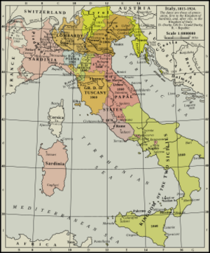 Unification of Italy 1815-1924