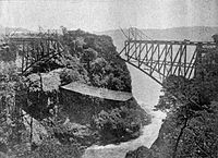 Victoria Falls Bridge 1905