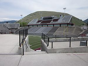 Washington Grizzly Stadium at the University of Montana in Missoula