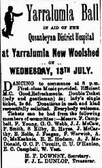 Yarralumla Woolshed Ball 1904